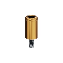 LOCATOR Abutment for Nobel Biocare Branemark Implants, 3.3 Narrow (NP, Purple), 5.0mm Cuff Height