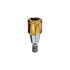 LOCATOR Abutment for Dentsply Osseospeed TX Implants, 3.5 / 4.0mm Dia (Aqua), 3.0mm Cuff Height