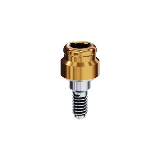 LOCATOR Abutment for Keystone Dental Renova Implants, 4.75mm Dia (RDI), 2.0mm Cuff Height
