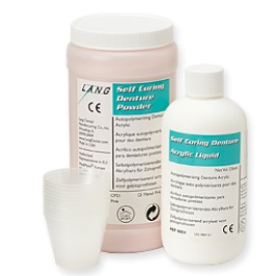 Self Curing Denture F3 Pound Package (454 g powder/236 mL liquid)
