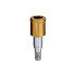 LOCATOR Abutment for Zimmer Biomet Certain Implants, 3.4mm (Purple), 3.0mm Cuff Height