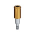 LOCATOR Abutment for Zimmer Biomet Certain Implants, 3.4mm (Purple), 5.0mm Cuff Height