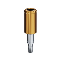 LOCATOR Abutment for Zimmer Biomet Certain Implants, 3.4mm (Purple), 6.0mm Cuff Height