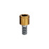 LOCATOR Abutment for Zimmer Biomet External Implants, 3.4mm Dia, 2.0mm Cuff Height