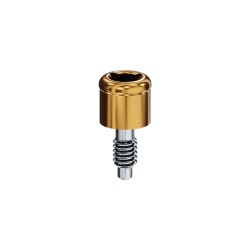 LOCATOR Abutment for Biohorizons External Implants, 3.5mm (Yellow), 2.0mm Cuff Height