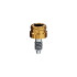 LOCATOR Abutment for Biohorizons External Implants, 4.0mm (Green), 1.0mm Cuff Height