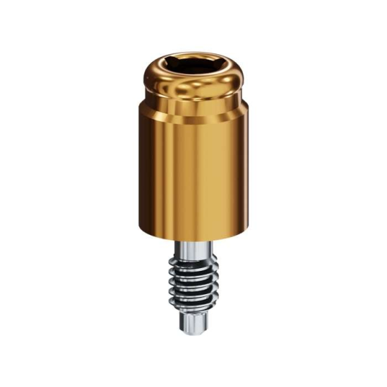 LOCATOR Abutment for Biohorizons External Implants, 4.0mm (Green), 5.0mm Cuff Height