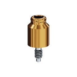 LOCATOR Abutment for Biohorizons External Implants, 5.7mm (Blue), 5.5mm Cuff Height