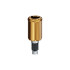 LOCATOR Abutment for Bio-lok Micro-Lok, Silhoutte Implants, 3.45mm Dia (Green), 5.0mm Cuff Height