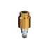 LOCATOR Abutment for Zimmer Biomet Osseotite TG Implants, 4.8mm Dia, 4.0mm Cuff Height