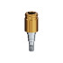 LOCATOR Abutment for Zimmer Biomet Certain Implants, 4.1mm (Blue), 4.0mm Cuff Height