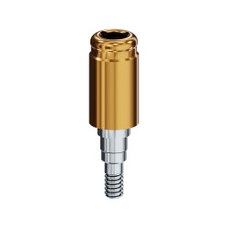 LOCATOR Abutment for Zimmer Biomet Certain Implants, 4.1mm (Blue), 6.0mm Cuff Height