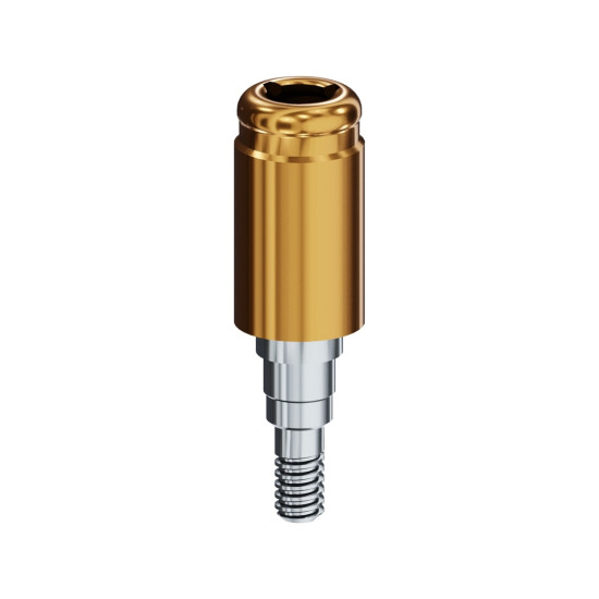 LOCATOR Abutment for Zimmer Biomet Certain Implants, 4.1mm (Blue), 6.0mm Cuff Height