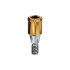LOCATOR Abutment for Dentsply MIcrothread Implants, 3.5mm Dia (M2.0 Thread), 4.0mm Cuff Height