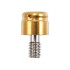 LOCATOR Abutment for Nobel Biocare External Hex / Steri-Oss Implants, 3.25mm Dia (Purple),4.5mm Cuff