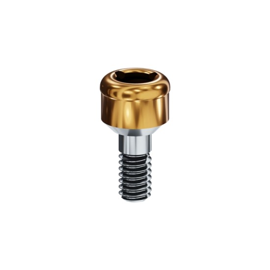 LOCATOR ABUTMENT SCREW VENT 3.5MM PLATFORM DIAMETER 1.0MM CUFF HEIGHT