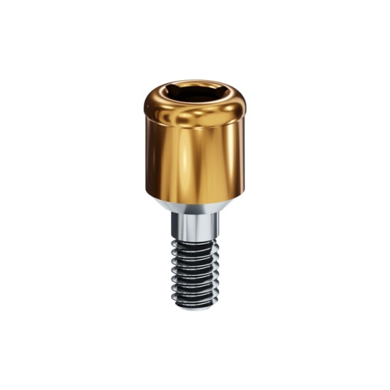 LOCATOR ABUTMENT SCREW VENT 3.5MM PLATFORM DIAMETER 2.5MM CUFF HEIGHT