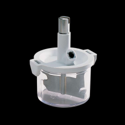 Vac-U-Mixer Bowls #6400 200 mL (100 g cap.) - 2 scoops of alginate*, with #6406 Paddle Assembly and Drive Nut #6375