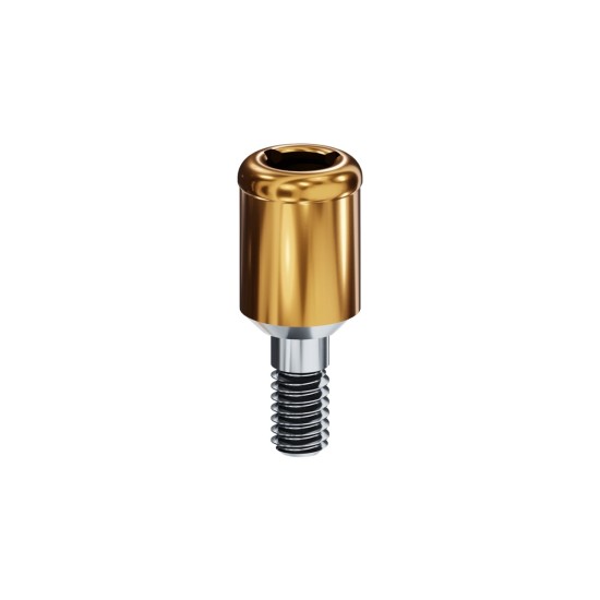 ZimVie Compatible LOCATOR Abutment for Tapered Screw Vent Implants, 3.5mm (Green), 3.5mm Cuff Height