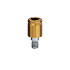 LOCATOR Abutment for Zimmer Biomet Omniloc Implants, 4.0mm MD, 3.0mm Cuff Height