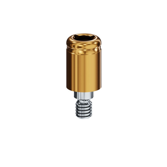 LOCATOR Abutment for Zimmer Biomet Omniloc Implants, 4.0mm MD, 4.0mm Cuff Height