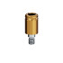 LOCATOR Abutment for Zimmer Biomet Omniloc Implants, 4.0mm MD, 4.0mm Cuff Height