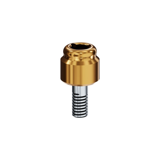 LOCATOR Abutment for Zimmer Biomet Tapered Screw Vent Implants, 4.5mm (Purple), 2.0mm Cuff Height