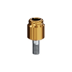 LOCATOR Abutment for Zimmer Biomet Tapered Screw Vent Implants, 4.5mm (Purple), 3.0mm Cuff Height