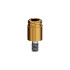 LOCATOR Abutment for Nobel Biocare External Hex-Lock Implants, 3.8/4.5mm Dia (Yellow), 4.0mm Cuff He