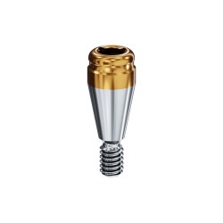 LOCATOR Abutment for Densply OsseoSpeed TX Implants, 4.5 / 5.0mm Dia (Lilac), 2.0mm Cuff Height