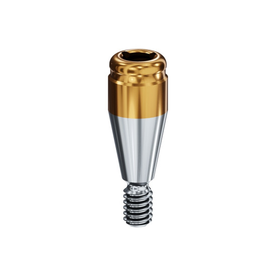 LOCATOR Abutment for Densply OsseoSpeed TX Implants, 4.5 / 5.0mm Dia (Lilac), 3.0mm Cuff Height