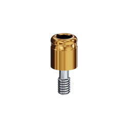 LOCATOR Abutment for Zimmer Biomet Spline Implants, 3.75mm Dia (Green), 3.0mm Cuff Height