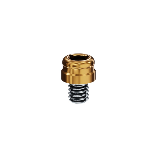 LOCATOR Abutment for Sargon External Implants, 3.8mm Dia, 1.0mm Cuff Height