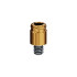 LOCATOR Abutment for Sargon External Implants, 3.8mm Dia, 4.0mm Cuff Height