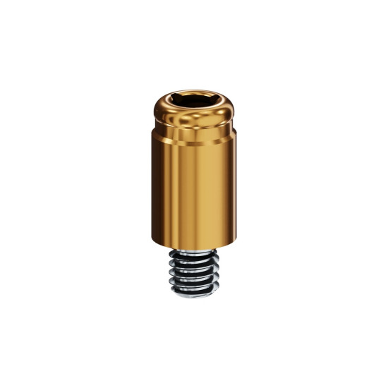LOCATOR Abutment for Sargon External Implants, 3.8mm Dia, 6.0mm Cuff Height