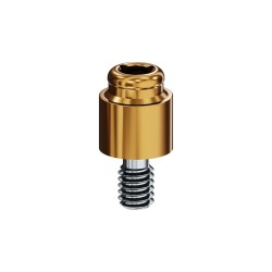 LOCATOR Abutment for Keystone Dental Restore, Sustain External Implants, 5.0mm WD 4.0mm Cuff Height