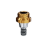 LOCATOR Abutment for Straumann Tissue Level Implants, Regular Neck, 1.0mm Cuff Height