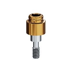 LOCATOR Abutment for Nobel Biocare Replace Implants, 5.0mm Wide, 3.0mm Cuff Height