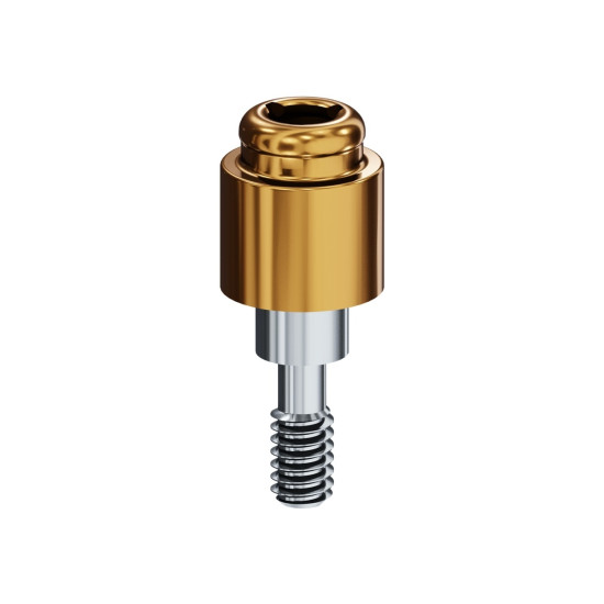 LOCATOR Abutment for Nobel Biocare Replace Implants, 5.0mm Wide, 4.0mm Cuff Height