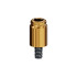 LOCATOR Abutment for Nobel Biocare Replace / Steri-Oss Implants, 4.3mm Standard (Yellow), 5.0mm Cuff