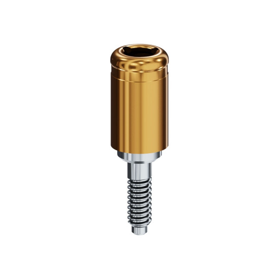 LOCATOR Abutment for Dentsply Frialit-2 / XIVE Implants, 3.8mm Dia, 5.0mm Cuff Height