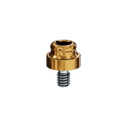 LOCATOR Abutment for Zimmer Biomet Swede-vent, Taperlock Implants, 5.0mm Dia, 2.0mm Cuff Height