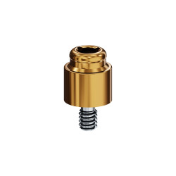 LOCATOR Abutment for Zimmer Biomet Swede-vent, Taperlock Implants, 5.0mm Dia, 4.0mm Cuff Height