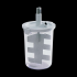 #6600 875 mL (650 g cap.) with #6606 Paddle Assembly and Drive Nut #6375