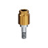 LOCATOR Abutment for Zimmer Biomet Advent Implants, 4.5mm (Purple), 5.0mm Cuff Height