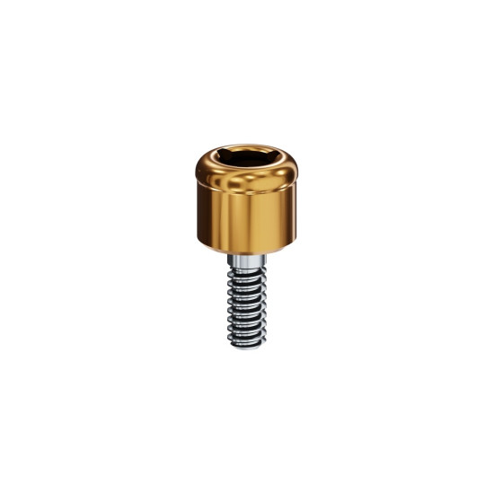 LOCATOR Abutment for IMTEC Mini, MDI Implants, 3.3mm Dia, 2.0mm Cuff Height
