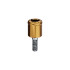 LOCATOR Abutment for IMTEC Mini, MDI Implants, 3.3mm Dia, 3.0mm Cuff Height