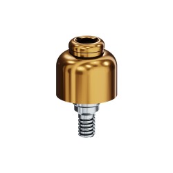 LOCATOR Abutment for Straumann Tissue Level Implants, Wide Neck, 4.0mm Cuff Height