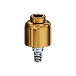 LOCATOR Abutment for Straumann Tissue Level Implants, Wide Neck, 5.0mm Cuff Height