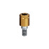 LOCATOR Abutment for Zimmer Biomet Swissplus Implants, 3.8mm Dia, 3.0mm Cuff Height